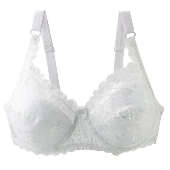 Tbopshirt Summer Womens Lace Bra Solid Color Maternity Sleeping Gathered Together Underwear Adjustable Plus Size Everyday Bras