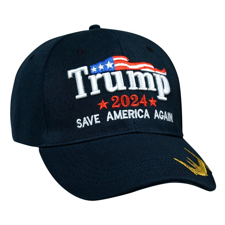 Buy 2 Save 10 Clearance Trump Hat 2024 MAGA Adjustable Trump Hat Baseball Cap Save America Again