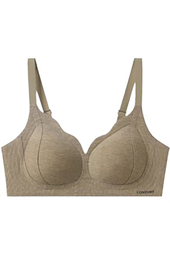 Bras for Women no Underwire, Plus Size Bras for Women, Lifting Light Warm Underwear Fixed Cup Seamless Gathering No Steel Ring Naked Comfortable Bra