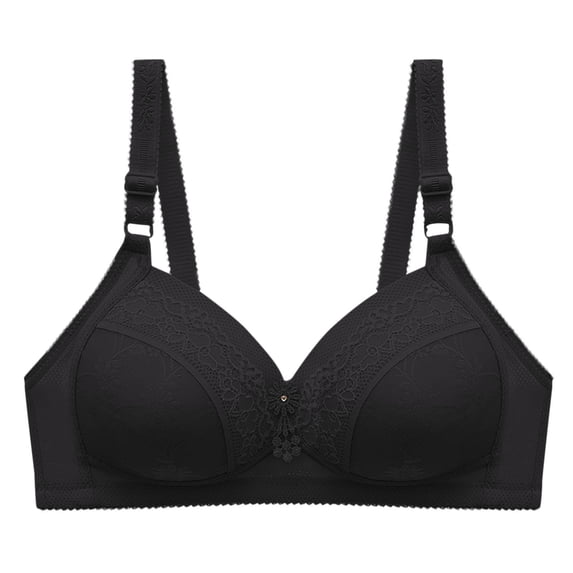 Zpanxa Bras for Women no Underwire, Plus Size Bras for Women, Lace Thin Style Ventilate Large Size Bra without Steel Rim