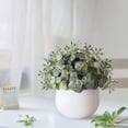 thumbnail image 1 of Summer Clearance karymi Desktop Decoration Simulation Potted Decoration Small Artificial Plants Suitable for Living Room Countertops Windowsills Desktop Decoration Christmas Outdoor Decorations, 1 of 6