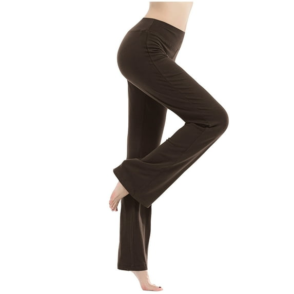 TAGOLD Womens Yoga Long Pants,Women's Loose High Waist Wide Leg Pants Workout Out Leggings Casual Trousers Yoga Gym Pants
