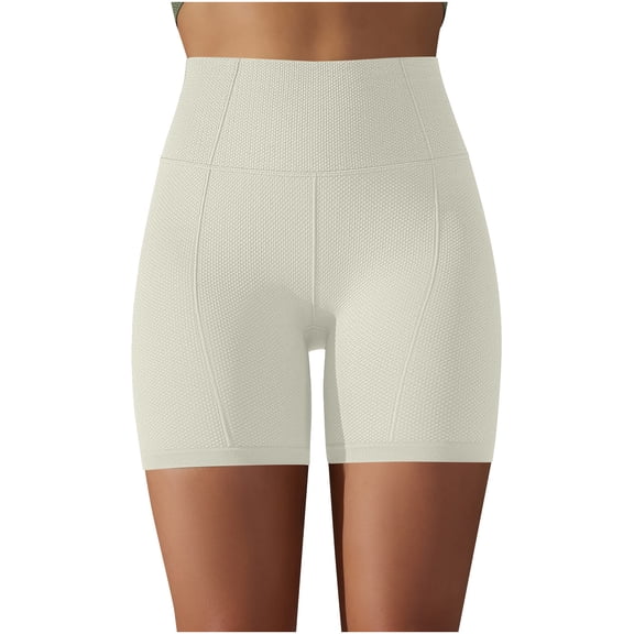 TAGOLD Womens Yoga Shorts,Summer Shorts for Womens,Women Fashion Sport Casual Solid Full Casual Yoga Shorts Pants
