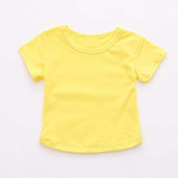 Summer Clothes for Toddler Girls Deals, Toddler Basic Tees Kids T Shirt, Toddler Blouse Girls Summer Tops, T-Shirts for Girls Kids Tshirt(6 Months-4 Years Old)