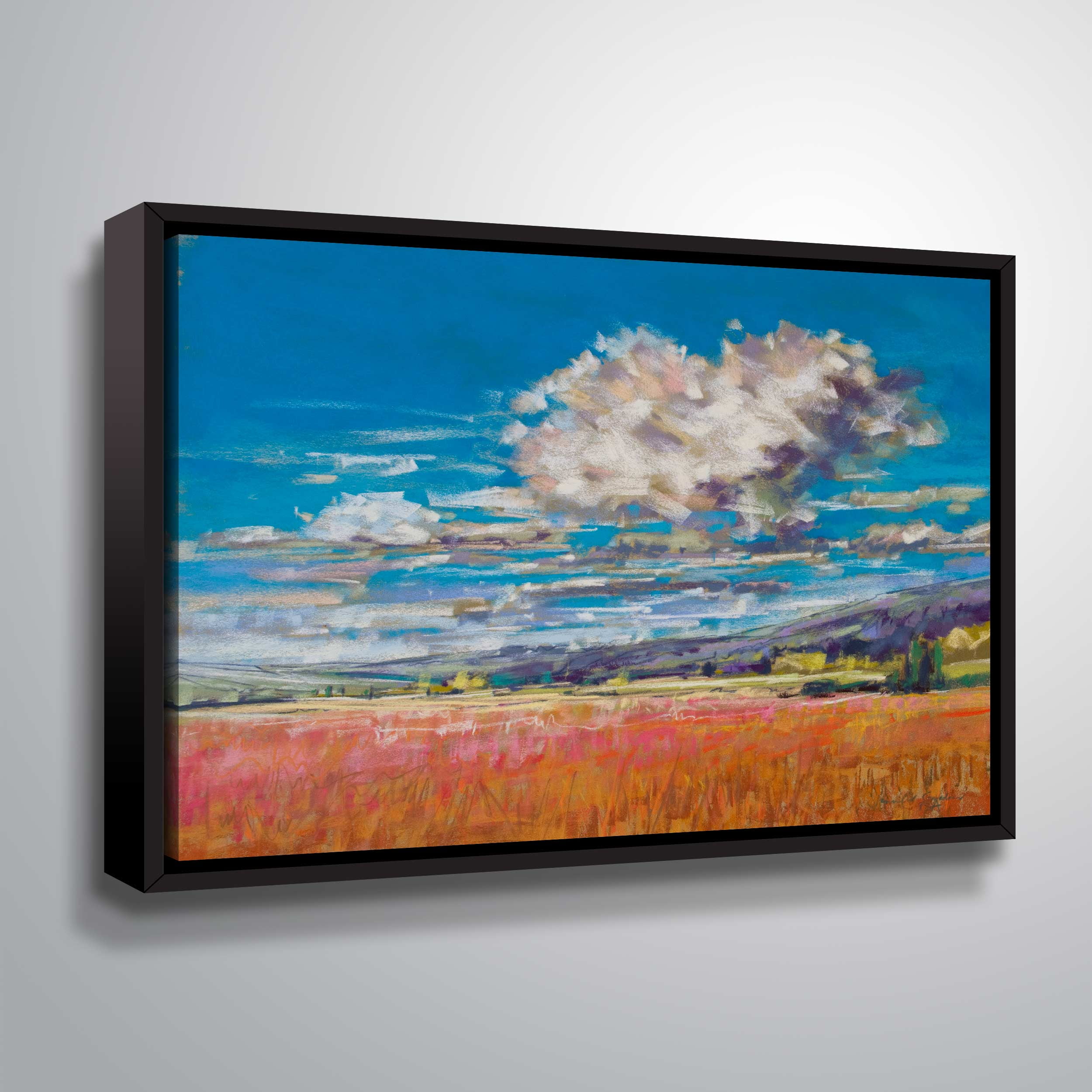 Summer Clouds over Cornfield