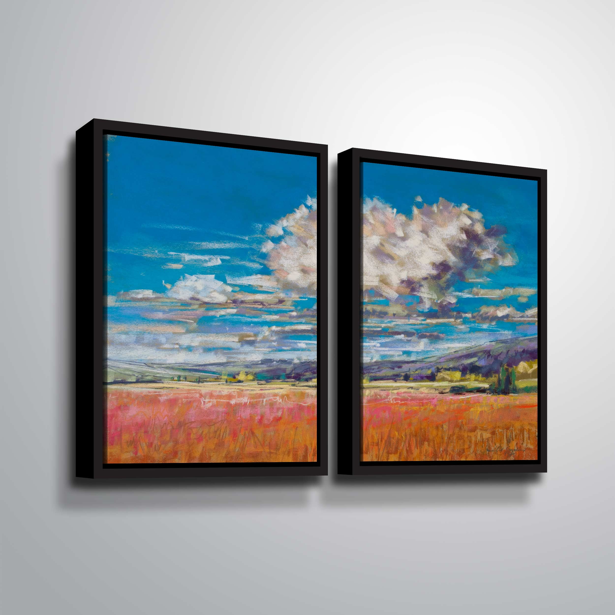 Summer Clouds over Cornfield