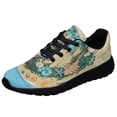 thumbnail image 1 of Summer CoaStl Beach Wreath Shoes Sneakers Black Size 12, 1 of 7