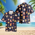 thumbnail image 1 of Summer Cocktails Hawaiian Shirt for Men, Button Down Summer Beach Short Sleeve, Summer Lover Gifts, S-5XL, 1 of 4