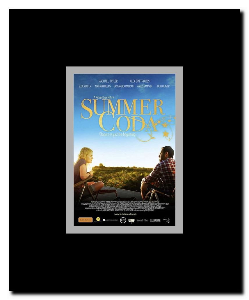 Summer Coda Framed Movie Poster