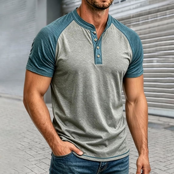 Summer Color Short Sleeve Tee For Everyday Comfort And Style