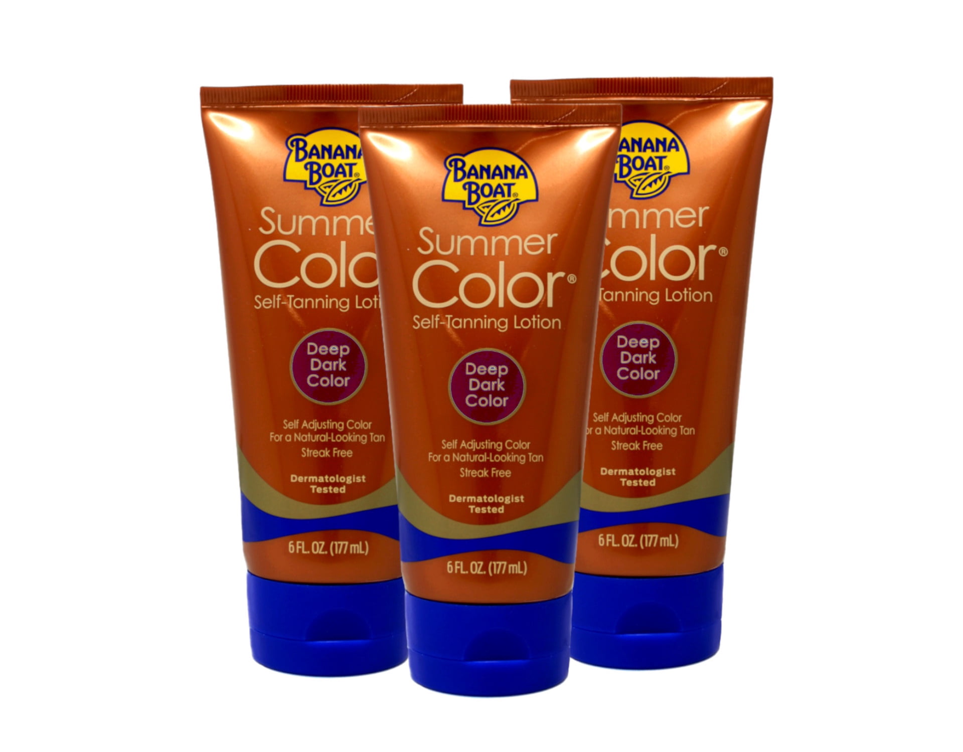 Summer Color Sunless ZS23 Self Tanning Lotion, Deep Dark, 6Fl oz., (Pack of 3)