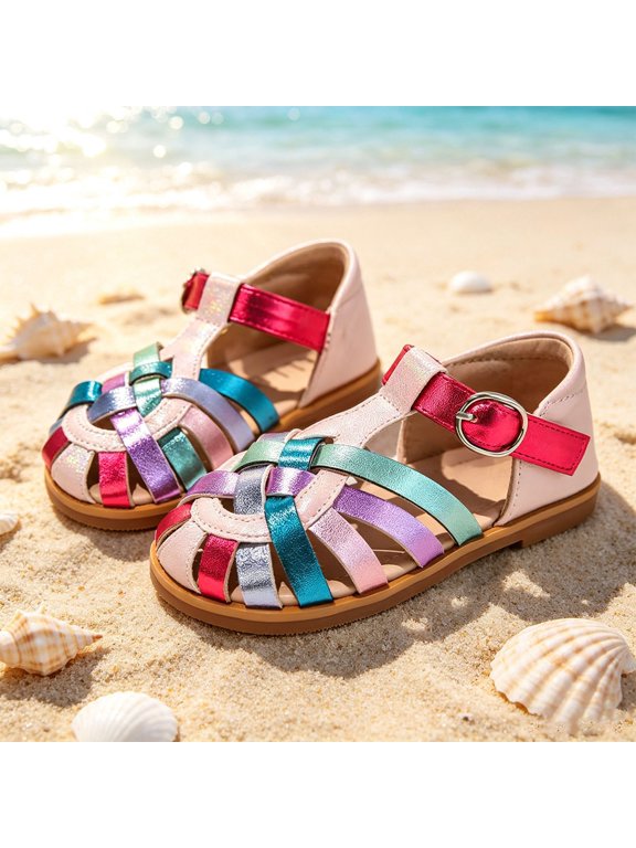 Summer Comfort Kids Sandals for Everyday Play Open Toe Footwear for Playground and Outdoor Adventures