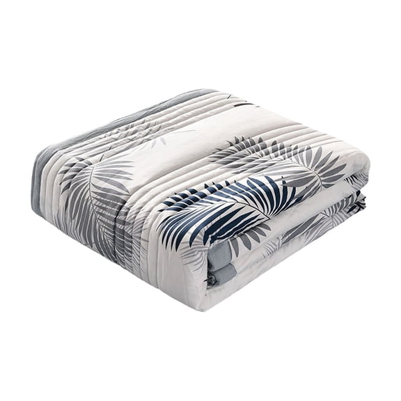 Summer Comforter Lightweight Cooling Blanket for Air Conditioning Queen Size Bed Cotton Material for Hot Weather and Nighttime Sleep