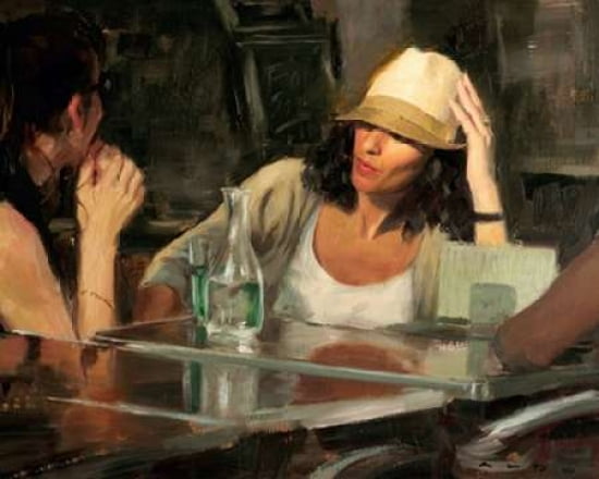Summer Composition Canvas Art - Aldo Balding (24 x 30)