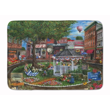 Summer Concert Series 4th of July Machine Washable Memory Foam Mat