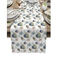 thumbnail image 1 of Summer Conch Shell StarTable Runner Home Wedding Table Flag Mat Table Centerpieces Decoration Party Dining Long Tablecloth, 1 of 6