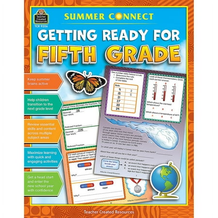 TCR9206 - Summer Connect: Getting Ready for Fifth Grade by Teacher Created Resources