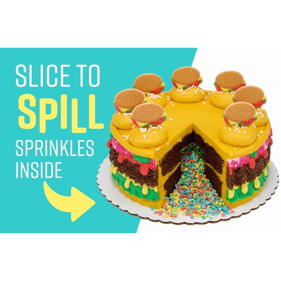 Summer Cookout Pinata Cake