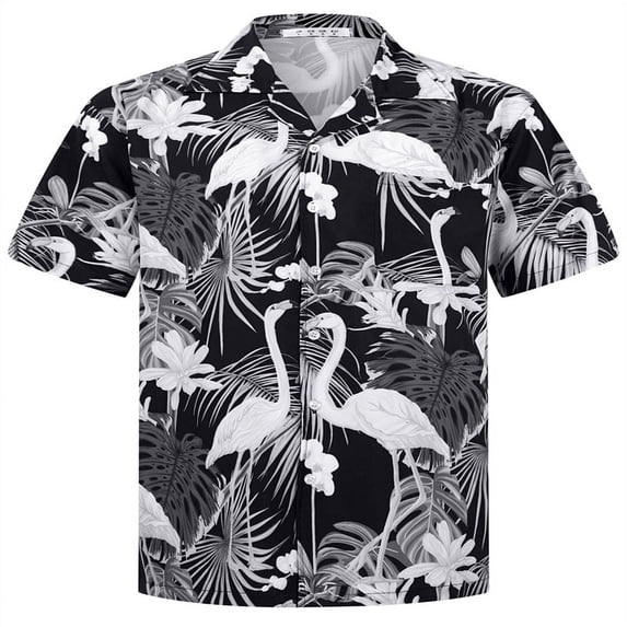 Summer Cool Flower 3d Print Men Shirts Oversized Street Beach Hawaiian Fashion Mens Clothes Lapel Top Tee Shirts With Button