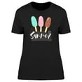 thumbnail image 1 of Summer Cool Ice Cream Pops T-Shirt Women -Image by Shutterstock, Female XX-Large, 1 of 2