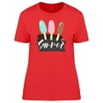 thumbnail image 1 of Summer Cool Ice Cream Pops T-Shirt Women -Image by Shutterstock, Female x-Large, 1 of 2