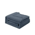 thumbnail image 1 of Summer Cool Lightweight Blanket - 59x39.3in All Season Breathable Polyester Quilt Thermal Plush Bed Blanket Machine Washable (Dark Gray/A)​, 1 of 9