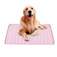 thumbnail image 1 of Nicehomfit Cushion for Cat Silk Pink Cooling Mat for Cat Home Decoration 1Set, 1 of 5