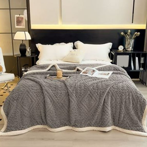 Summer Cooler Quilt Blanket,Cooling Blankets for Hot Sleepers,Extra Thick Flannel Fleece Blanket with Double Layer Ideal Office Nap Cover Warm Cozy Blanket for Bed Or Couch