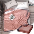 thumbnail image 1 of Summer Cooling Blanket Queen Size Ice Blanket Lightweight Summer Quilt Bed Cooling Cover Hot Weather Blanket Breathable Summer Bedding 67x79 Inches, 1 of 1