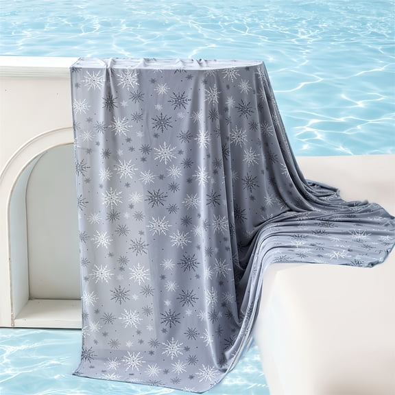 Summer Cooling Blanket, Soft Lightweight Breathable Bed and Sofa Blanket,King - 90"×108"