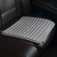 thumbnail image 1 of Summer Cooling Gel Seat Cushion, Honeycomb Breathable Design, Office Chair Pad, Long Sitting Comfort, Ventilated for Car Home, Non-Slip, Odorless, Pressure Relief, 38x38cm, 1 of 3