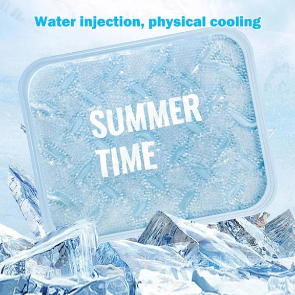 Summer Cooling Ice Seat Cushion for Chair Comfortable Soft Gel Integration Pad Multi-Functional Mat