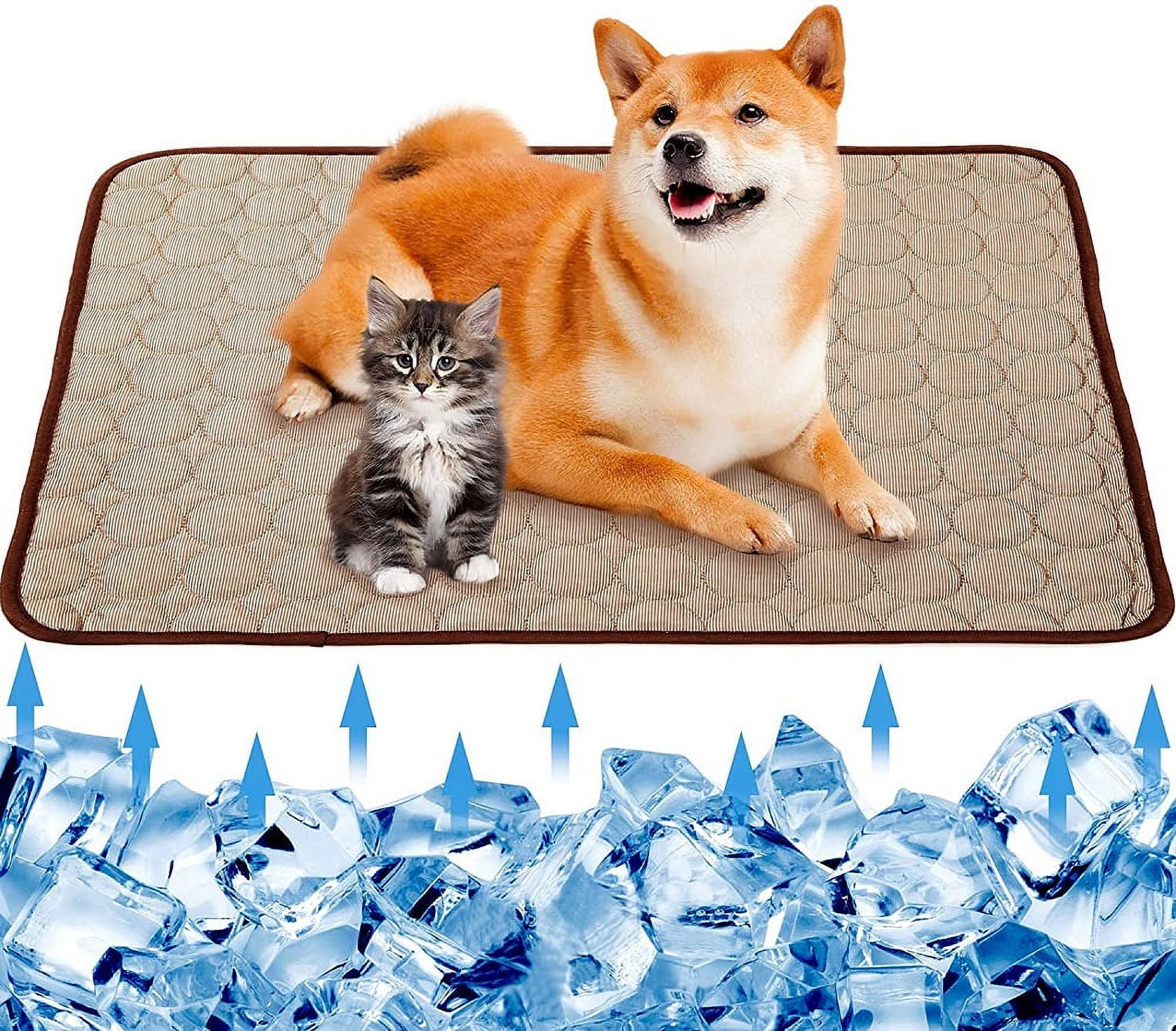 Summer Cooling Mat for Dogs Cats Pet Cooling Mat Dogs Cats Chill Bed