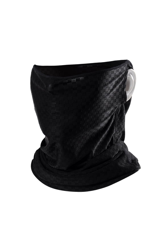 Summer Cooling Neck Gaiter Face Mask with Ear Loops Breathable Bandana Neck Cover for Men Women Reusable Washable Scarf