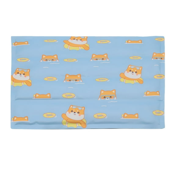 Summer Cooling Pet Bed with Cold Gel Pad, Durable Scratch Proof