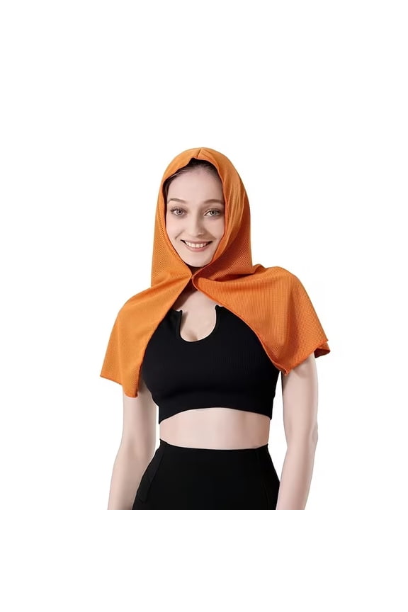 Summer Cooling Sun Hat Sweat-Absorbent Quick-Dry Ice-Cool Towel Sports Multifunctional Cold-Feel Headband for Men Women Outdoor Running Hiking Fishing