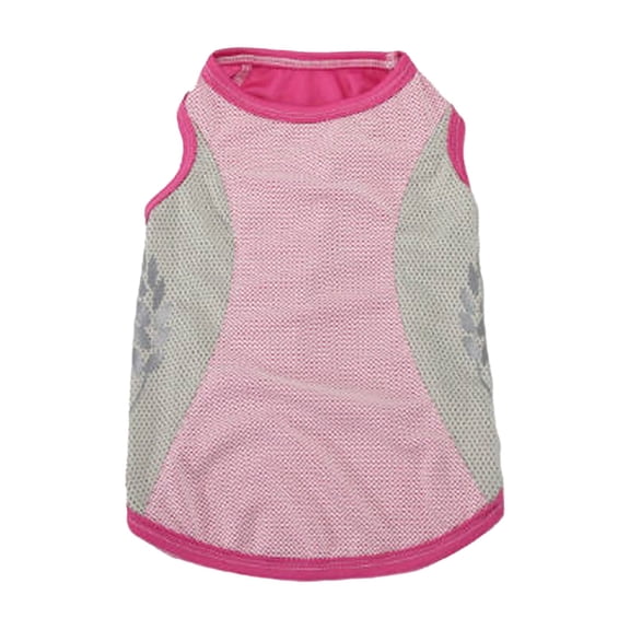 Summer Cooling Vest For Dogs And Cats, Adjustable Breathable Mesh Pet Jacket, Heat Relief Apparel Helps Prevent Overheating For Outdoor Walks With Reflective Strips