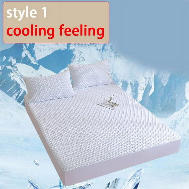 Summer Cooling bamboo fiber Bed topper king size bedspreads queen bed