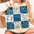 thumbnail image 1 of Summer Coquette Girly Sweatshirt, Retro Beach Shirt, Coastal Summer Vibes Sweatshirt, Vintage Girls Trip Shirt, Cute Summer Gift, 1 of 5