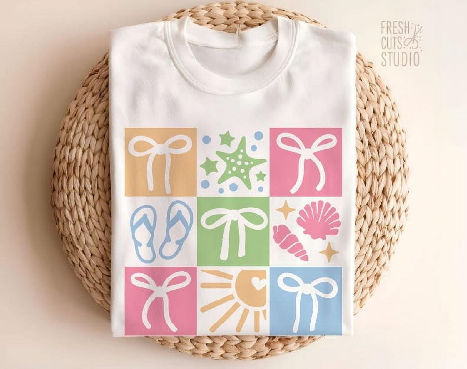 Summer Coquette T shirt Preppy Vacation Shirt Beach Tee Coquette summer-coquette-t-shirt-preppy-vacation-shirt-beach-tee-coquette