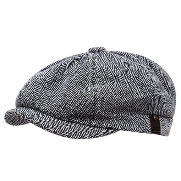 Summer Cotton Caps Linen Colorful Stitching Men's Beret Casual Retro Wild Newsboy Cap Mens Ivy Hat Men's Painter Octagonal Hat Newsboy Hat 8 Panel Flat Cap Cotton Linen Gatsby Ivy Golf Cabbie Hat