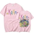 thumbnail image 1 of Summer Cotton T-Shirt Korn Cartoon Rock Band Music Album Fashion Printing High Quality Casual Short Sleeve Cute Ladies Clothing, 1 of 5