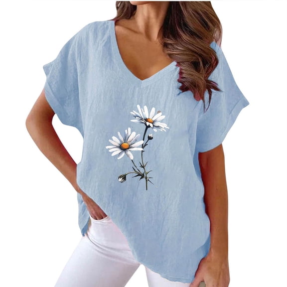 Summer Crop Tops for Women Button Down Shirts for Women White Tees Slim Fit