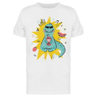 Summer Cute Dinosaur   Tee Men's -Image by Shutterstock