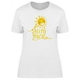 thumbnail image 1 of Summer, Cute Happy Sun Doodle Tee Women's -Image by Shutterstock, 1 of 2
