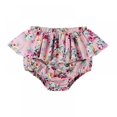 thumbnail image 1 of Summer Cute Newborn Baby Girl Cotton Floral Pattern Bottom Infant Short Briefs PP Pants Shorts,0-5Y, 1 of 5