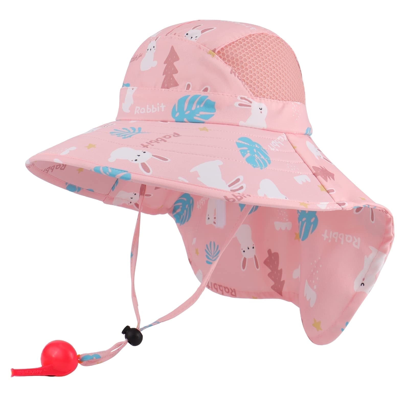 Summer Cute Sun hat for Boys and Girls, Cartoon Big Brimmed