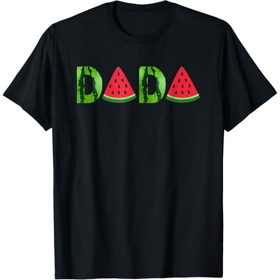 Summer Dad Dada Watermelon One In A Melon Party Dad Daddy T-Shirt