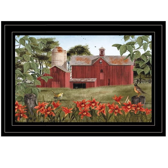 TrendyDecor4U Summer Days By Billy Jacobs Framed Print BJ1036B-704G