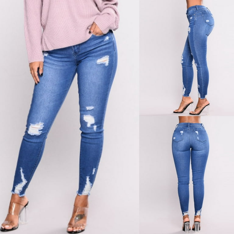 https://i5.walmartimages.com/seo/Summer-Deal-Clearance-2023-Zpanxa-Womens-Lady-s-High-Waist-Pants-Jeans-Holes-Elasticity-Small-Feet-Athletic-Lounge-Relaxed-Fit-Straight-Leg-Pant-Blue_a42f3986-f9ca-4679-9689-96e19105dfdc_1.cc9574310d3eaa2df805e71727240af8.jpeg?odnHeight=768&odnWidth=768&odnBg=FFFFFF